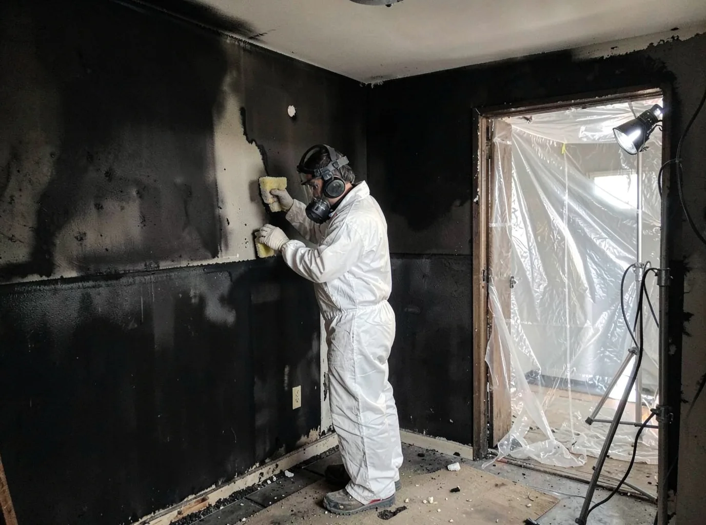 Fire Damage Restoration company in Elk Mountain, WY